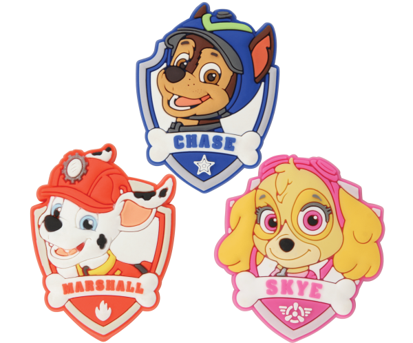 Jibbitz Paw Patrol 3-pack (one size)